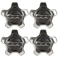 Hjulkapslar, set om 4 för lättmetallfälg, original FCA-artikelnummer 735626312