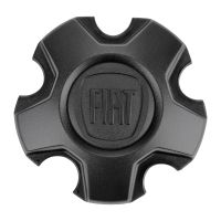 Hjulkapsel 16 tum svart