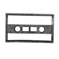 Mittramen på instrumentbrädan