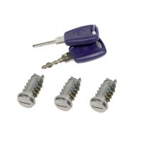 Låscylindersats 3 stycken