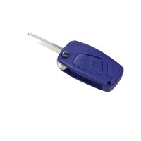 Husnyckel Nyckel 2 Knapp fällbar *Blå*