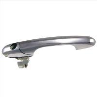 Dörrhandtag krom vänster utan cylinder