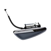 Fram höger dörrhandtag krom