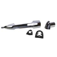 Dörrhandtag, höger fram, plast, krom