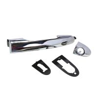 Dörrhandtag krom vänster fram