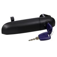 Fram vänster dörrhandtag svart