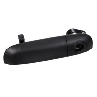 Fram vänster dörrhandtag svart utan låscylinder