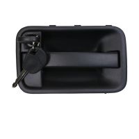 Främre vänster dörrhandtag med cylinder