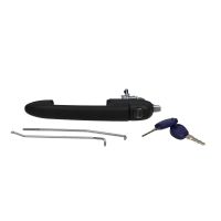 Främre vänster dörrhandtag med cylinder