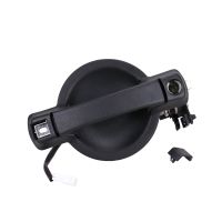 Dörrhandtag utanför bakdörr el. Mekanism utan låscylinder