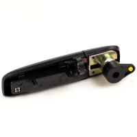 Dörrhandtag utvändigt svart höger