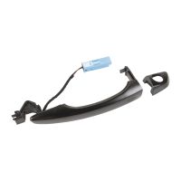 främre vänstra dörrhandtaget