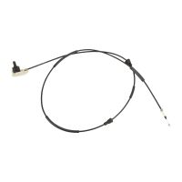 Dragvajer för trådaxel för motorhuvslåset