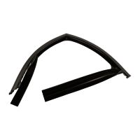 Dörrtätning för fönsterrutan till vänster