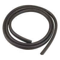 Dörrtätningsprofil gummi fram till vänster