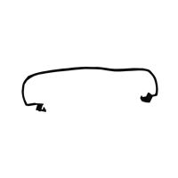 Mjuk topptätning baktill