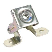 Dörrgångjärn upptill på bakdörren till vänster