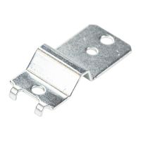 Hållande gångjärn uppe till höger på skjutdörren