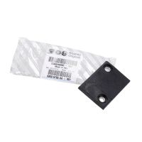 Plåt som täcker bakdörren under