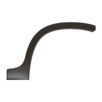 Dekorlist till vänster på bakskärmen