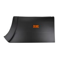 Stötfångarstång till höger bakom bakaxeln