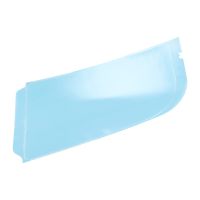 Utvändig klädsellist, bredare baktill