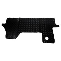 Golvmatta gummi "Rondo" hög kvalitet i svart