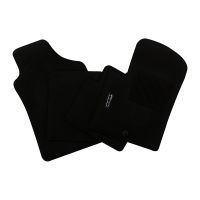 Golvmattor set om 4 velour med 500 emblem