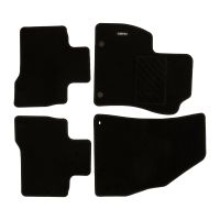 Fyra delar golvmatta set Qubo bokstäver