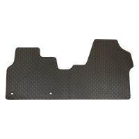 Gummimatt oktagon svart fram vänster och höger