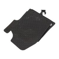 Gummimatta med hög kant framtill, 3 delar