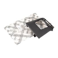 Instrumentbrädeslock under ratten till vänster