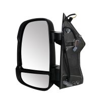 Ytterspegel vänster manuell temperaturgivare 16 W kort spegelarm