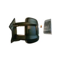 Ytterspegel till vänster manuellt justerbar temperatursensor 5 watt medium spegelarm