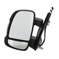 Ytterspegel till vänster, elektriskt justerbar, temperaturgivare 5 W, kort spegelarm