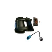 Ytterspegel till höger elektriskt justerbar antenn AM / FM 16W kort spegelarm