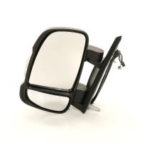 Ytterspegel vänster elektriskt justerbar Temp Sensor 16 W kort spegelarm