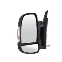 Ytterspegel till vänster, elektriskt fällbar, temperaturgivare 16W, kort spegelarm