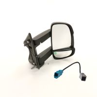 Ytterspegel till höger elektriskt justerbar antenn 5 W lång spegelarm