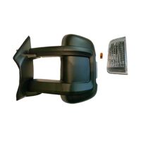 Ytterspegel till vänster, elektriskt justerbar, temperaturgivare, 5 W lång spegelarm