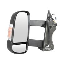 Ytterspegel vänster el. justerbar temperaturgivare 16W lång spegelarm