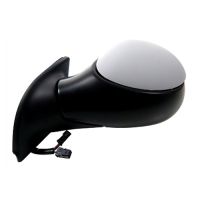 Ytterspegel till vänster, eluppvärmd