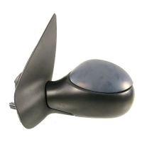 Ytterspegel till vänster, eluppvärmd