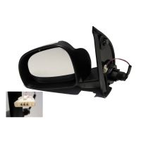 Ytterspegel till vänster elektriskt svart