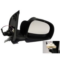 Ytterspegel till höger elsvart