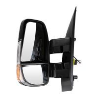 Ytterspegel vänster eluppvärmd Tempsensor kort spegel Original