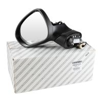 Ytterspegel till vänster, eluppvärmd