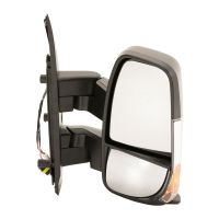 Ytterspegel till höger, eluppvärmd, kort arm