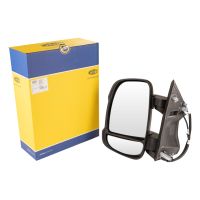 Vänster ytterspegel, elektriskt justerbar, temperatursensor, 16W, kort spegelarm