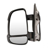 Ytterspegel vänster elektriskt justerbar Temp Sensor 16W kort spegelarm